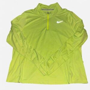 Nike Dri-Fit Running Half Zip Pullover Size 1X Plus